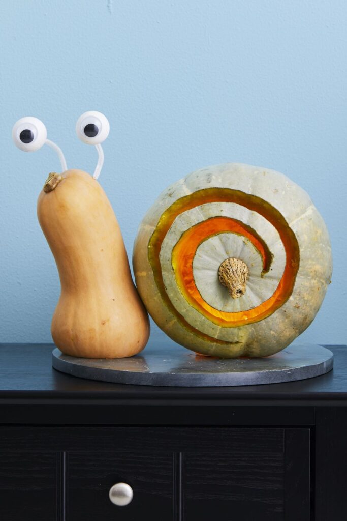 Snail Pumpkin carving Idea