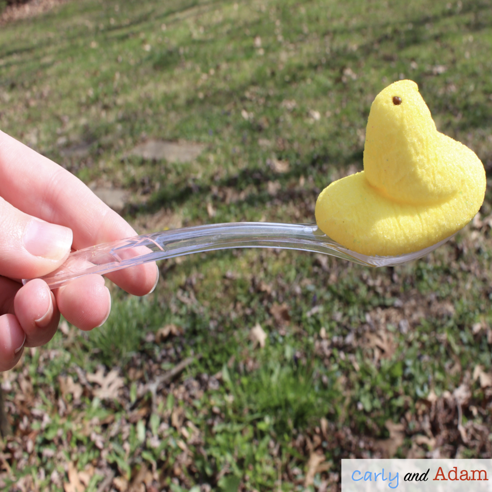 Peep Relay- Minute to Win It Games for Kids