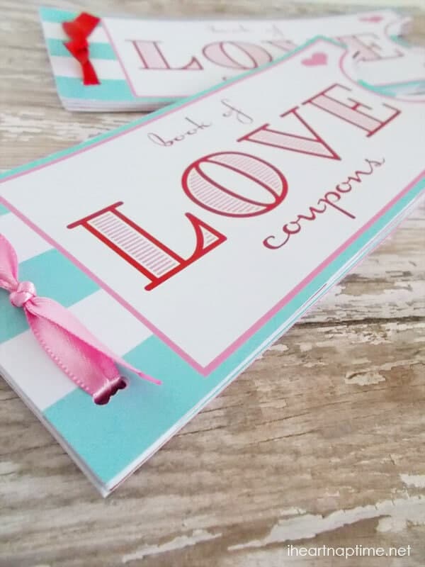 Printable Love Coupon Book