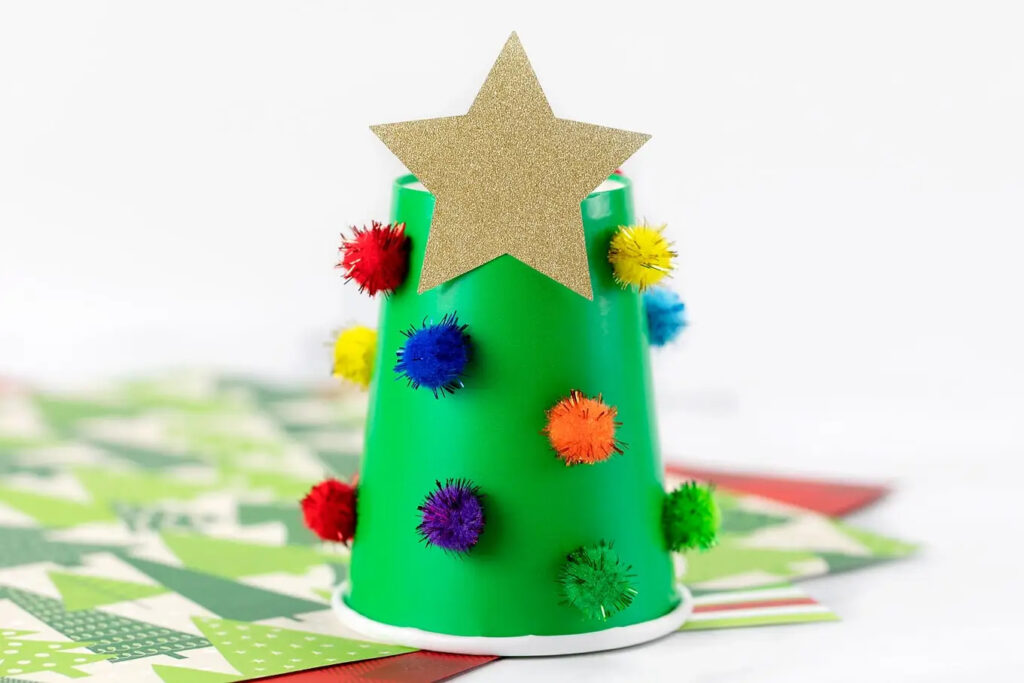 Paper Plate Christmas Tree