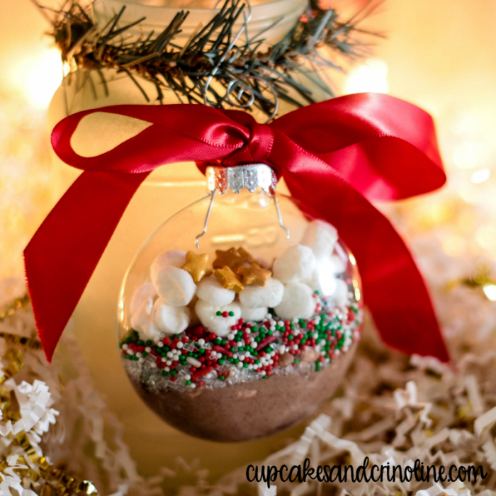 DIY Hot Cocoa Christmas Ornament