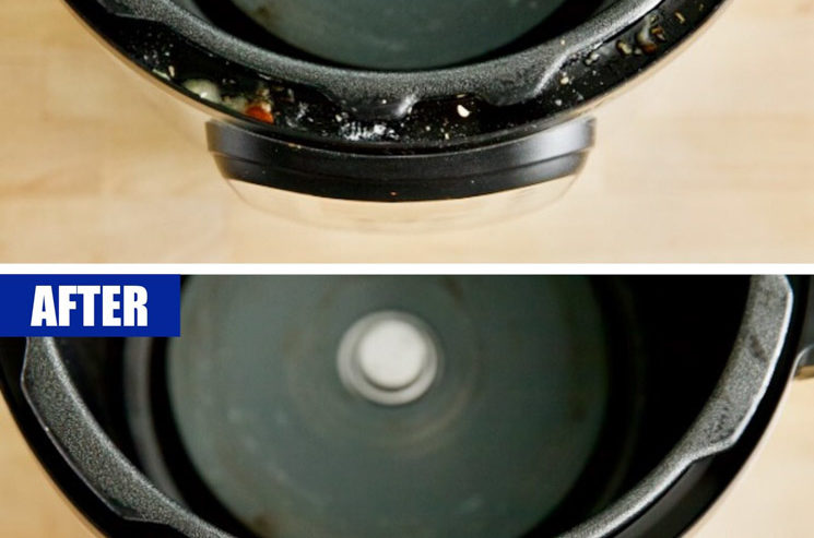 instant pot cleaning hack