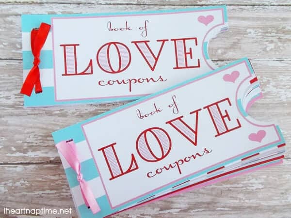 Printable Love Coupon Book