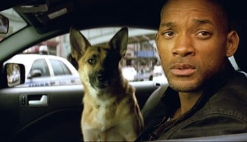 Will Smith in un'immagine di Io sono leggenda (I Am Legend)