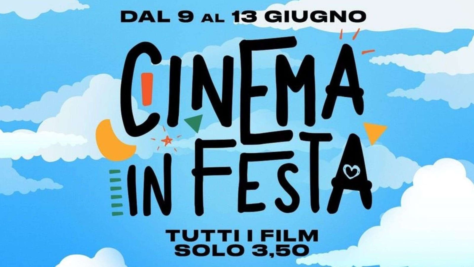 La locandina di Cinema in Festa